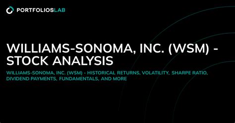 Williams Sonoma Inc. Stock: A Detailed Analysis