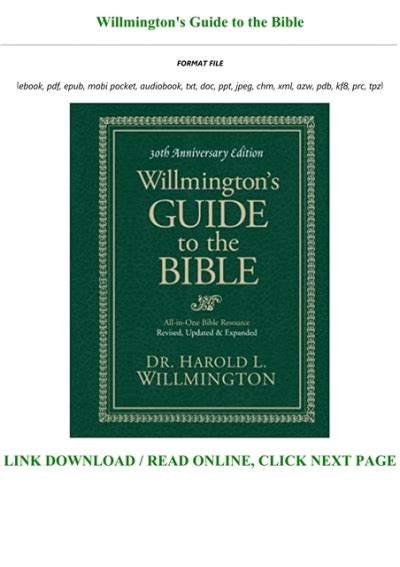 Willmington.s.Guide.to.the.Bible Ebook PDF