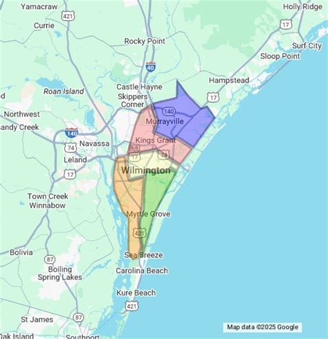 Wilmington NC Zip Code UNC Wilmington