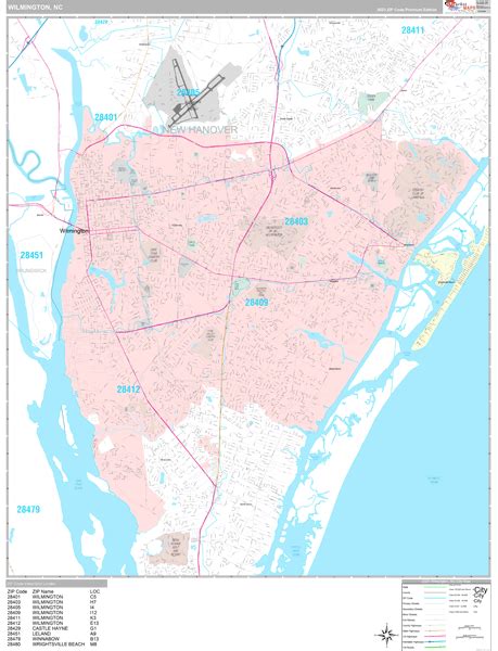 Wilmington NC Zip Code for UNCW