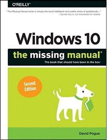 Windows 10 The Missing Manual The book that should have been in the box Kindle Editon