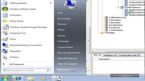 Windows 7 Answer File Reference Reader