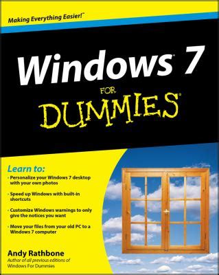 Windows 7 For Dummies Kindle Editon