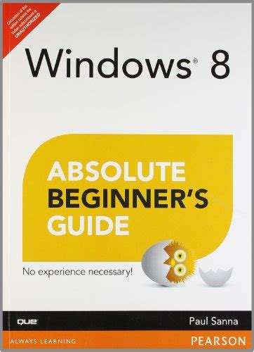 Windows 8 Absolute Beginner& Reader