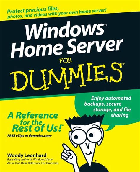 Windows Home Server For Dummies PDF