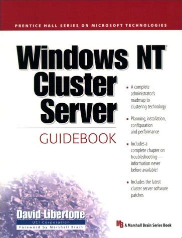 Windows NT Cluster Server Guidebook 1st Edition Doc