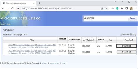 Windows Update Catalog Can't Be Downloaded Securely