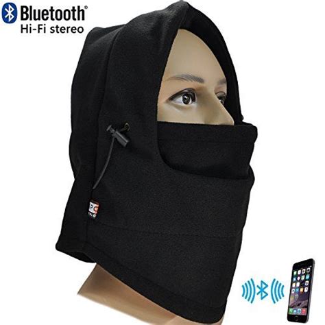 Windproof Balaclava Neckerchief Bluetooth Smartphone Doc