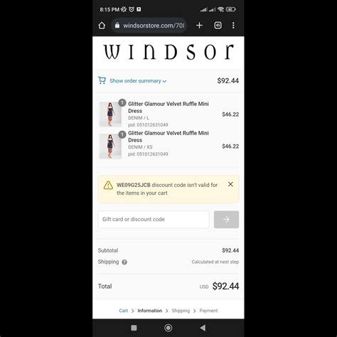 Windsor Coupon In-store Printable