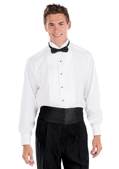 Wing Collar Tux Shirt: A Timeless Fashion Statement for Formal Occasions