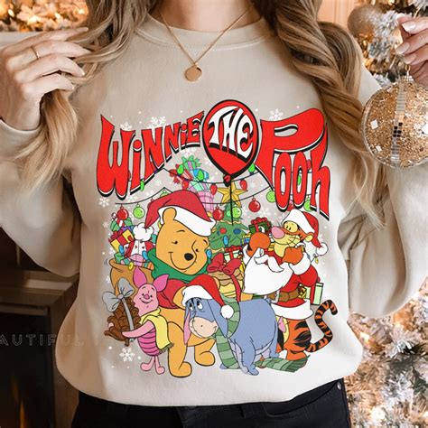 Winnie the Pooh Christmas Shirt: Celebrate the Holiday Season with Pooh and Friends