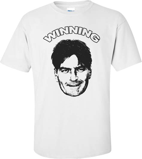 Winning T-Shirts: Charlie Sheen's Epic Style