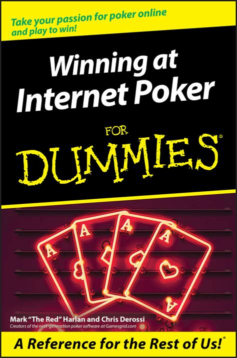Winning at Internet Poker For Dummies PDF