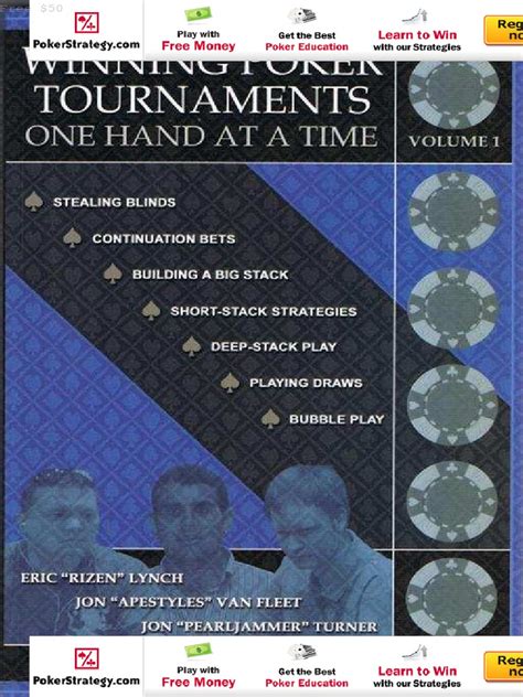 Winning.Poker.Tournaments.One.Hand.at.a.Time.Volume.1 Ebook Epub