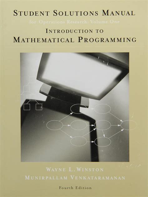 Winston Introduction To Mathematical Programming Solutions Reader