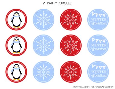 Winter Wonderland Printables