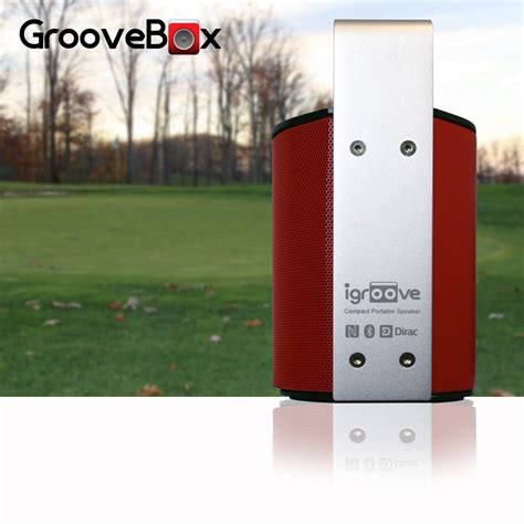 Wireless Bluetooth Speaker GrooveBox White Epub