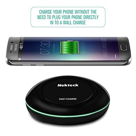 Wireless Charger Nekteck Charging Qi Enabled Doc