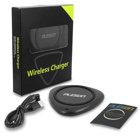 Wireless Charger PLESON Charging Qi enabled Epub