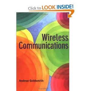 Wireless Communications Andrea Goldsmith Solution Manual Download Epub