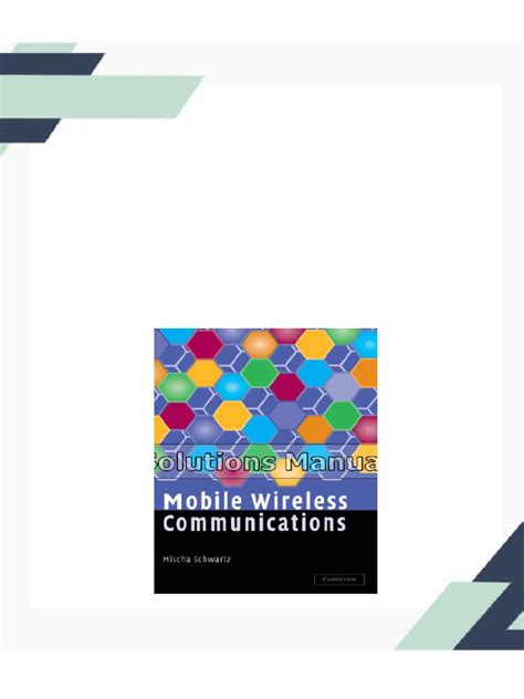 Wireless and Mobile Communications 1st Edition Epub