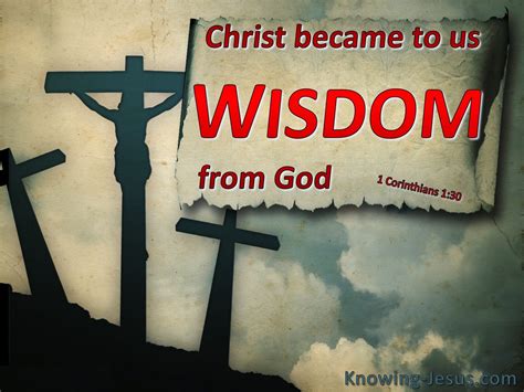 Wisdom 1 Corinthians PDF