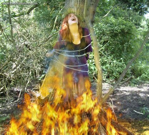 Witch Fire Burn Mark