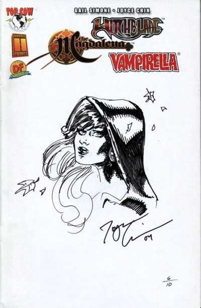 Witchblade Magdalena Vampirella DF Exclusive Blue Foil Cover A Epub