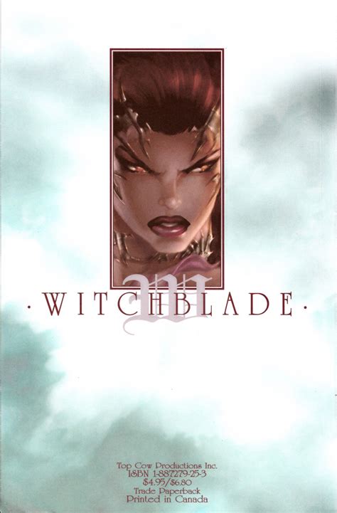 Witchblade No 3 Vol 1 March 1996 Reader