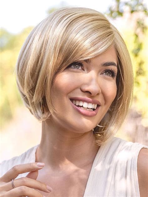 With Bangs Synthetic Lace Front Straight Ladies Short Wigs 2025: VS Affordable Style