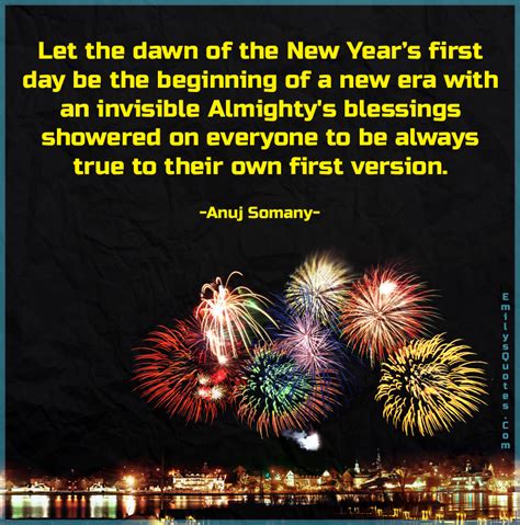 With the dawn of a New Year