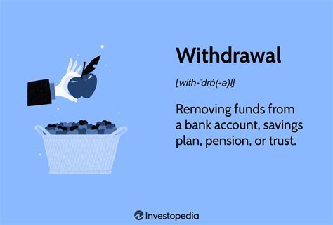 Withdraw: Removing Funds