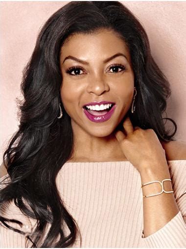 Without Bangs Wavy 16" Lace Front Taraji P. Henson Wigs