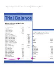 Witness Fitness Centre Accounting Module 1 Answers Doc