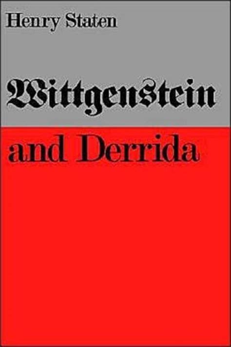 Wittgenstein and Derrida PDF