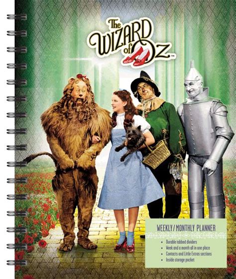 Wizard Oz Weekly Monthly Planner Reader