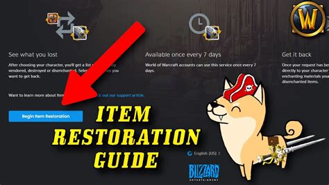 WoW Item Restoration: A Comprehensive Guide to Recovering Lost Items