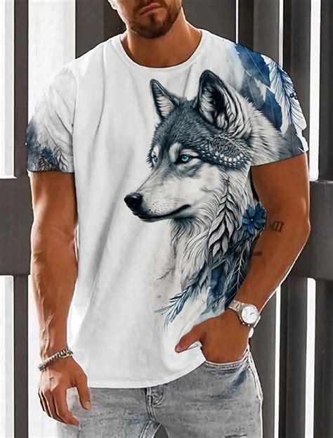 Wolf T-Shirt Mens: A Statement of Style and Masculinity