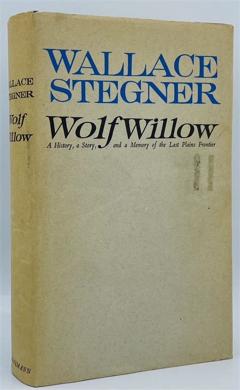 Wolf Willow A History PDF