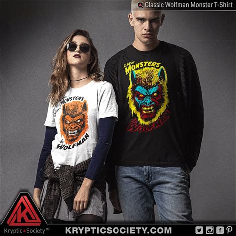 Wolfman T-Shirt: A Fashion Statement with Lycanthropic Allure