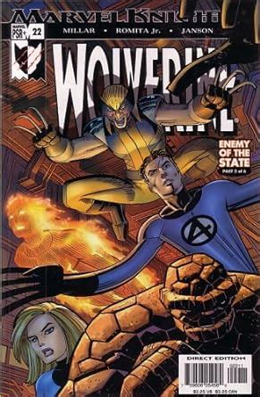 Wolverine 22 Comic Book Enemy of the State Part 3 of 6 Epub