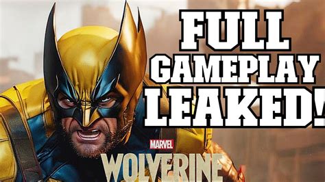 Wolverine Game Leaks: A Comprehensive Overview