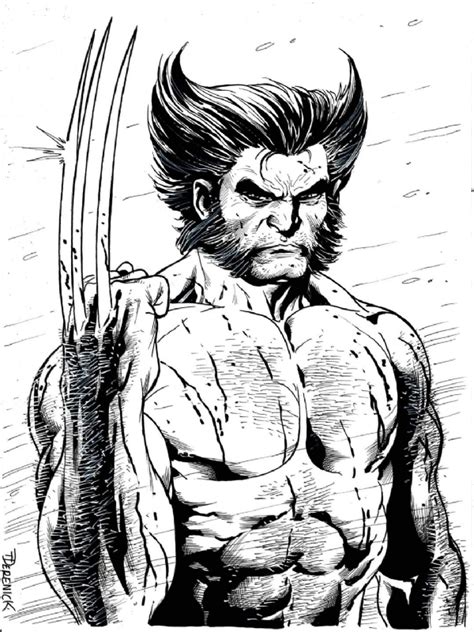 Wolverine Logan Black and White Kindle Editon