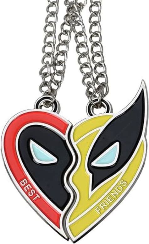 Wolverine and Deadpool Necklace: Unleash the Anti-Hero Charm