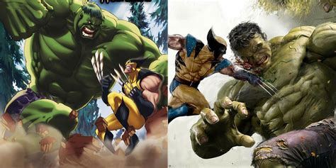 Wolverine and Hulk: A Comic Book Rivalry for the Ages