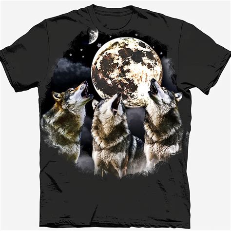 Wolves Howling at the Moon Shirt: A Symbol of Freedom, Strength, and Identity