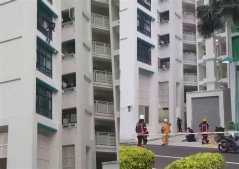 Woman Jumps Off Building Yesterday in Singapore 2022