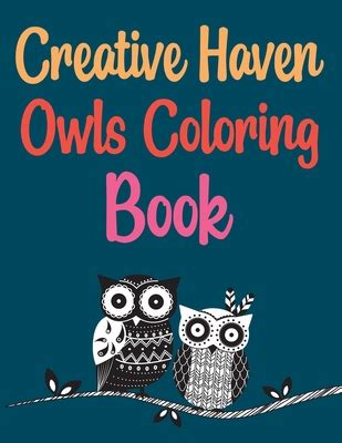 Wonderful Owls Coloring Book for Adults