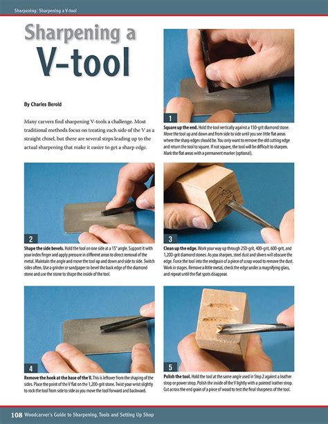 Woodcarver's Guide to Sharpening Tools and Setting Up S Doc