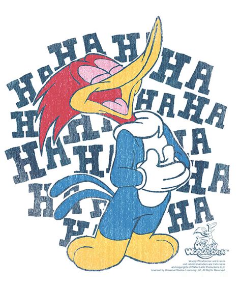 Woody the Woodpecker Laugh: HA-HA-HA!